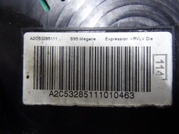 ЧАСЫ-СЧЕТЧИК MEGANE 3 A2C53285111