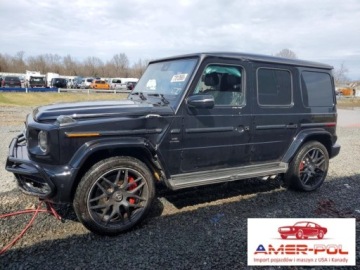 Mercedes 2021 Mercedes-Benz Klasa G 2021r., G 63 Amg, 4L, od ubezpieczalni 4.0 Benzyna