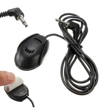 MIKROFON SAMOCHODOWY DO RADIA NAKLEJANY 3M KABEL