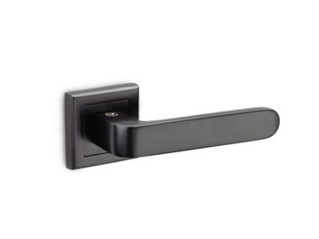 Klamka do drzwi czarny mat K-491-03 czarny mat lof