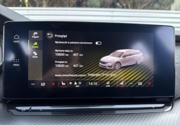 Skoda Octavia IV RS Kombi 2.0 TDI SCR 200KM 2022 Skoda Octavia RS 2.0TDI 200KM DSG HAK SkoraMasaz NAVI DCC Kamera LED Matri, zdjęcie 31