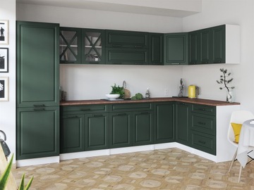 Угловая кухня СИНГРИД кухонная мебель 3,1м х 1,5м