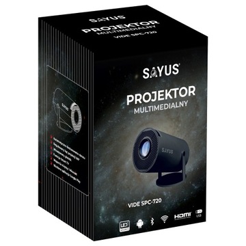 ПРОЕКТОР ДЛЯ Android TV ПОРТАТИВНЫЙ SMART WiFi FULLHD МУЛЬТИМЕДИЙНЫЙ ЧЕХОЛ