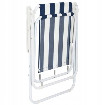 KRZESŁO TURYSTYCZNE PLAŻOWE OGRODOWE FOTEL MOCNE