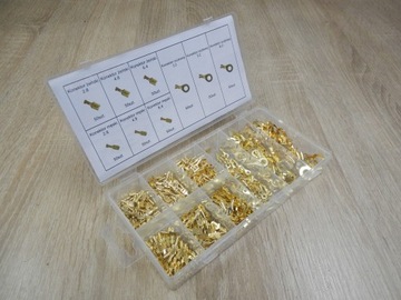 Разъемы Штыри Проушины для электрического кабеля Автомобильный набор 450 шт.