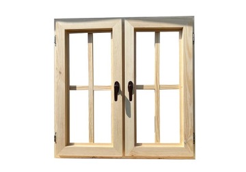 ДЕРЕВЯННЫЙ ОКОННЫЙ ПРОЕМ 80х90 см