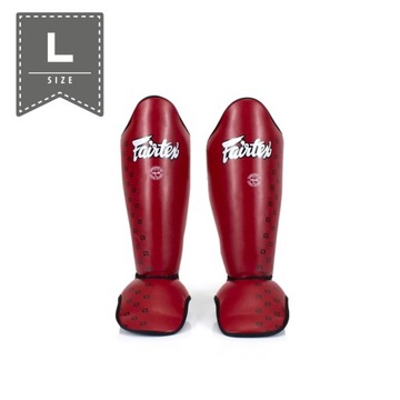 Fairtex Ochraniacze Piszczeli SP5 Czerwone L