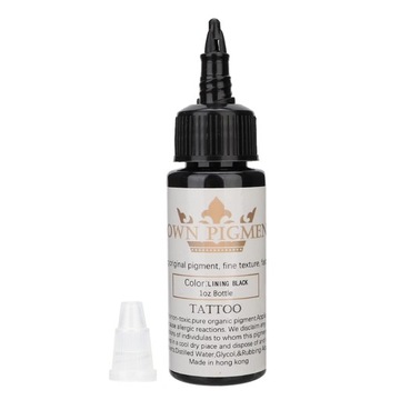 DYNAMIC BLACK 30 ML TUSZ FARBA TATUAŻ CZARNY
