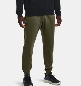 SPODNIE MĘSKIE DRESOWE UNDER ARMOUR JOGGERY BAWEŁNIANE R. XL