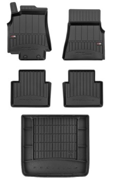 Set 3D gumové rohože Mercedes B W245 2005-2011 dkz