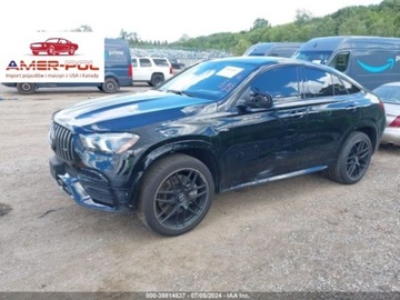 Mercedes GLE V167 2023 Mercedes-Benz GLE 2023r, AMG 53, Coupe, 3.0L 3.0 Benzyna 430KM