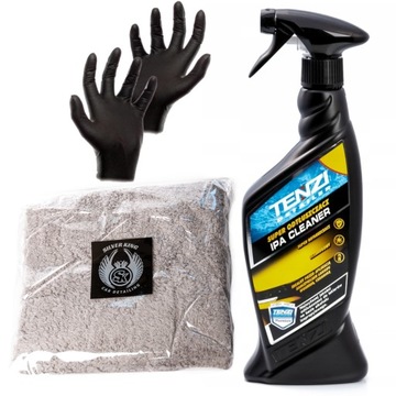 TENZI IPA Cleaner + Ręcznik Mikrofibra Bezszfowa 40x40 ZESTAW !