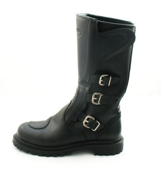 КОЖАНЫЕ МОТОТУФЛИ С ПРЯЖКАМИ CHOPER CRUISER HIT 41 года выпуска