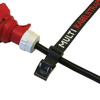 25 mm x 0,6 m Arno czarna opaska kablowa