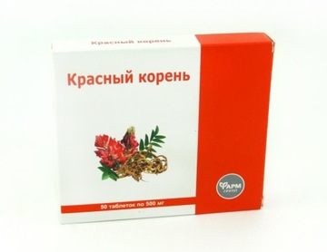 CZERWONY KORZEŃ 500mg 50 tab. EREKCJA PROSTATA