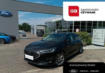 Ford Focus IV Kombi Facelifting 1.5 ECOBLUE 115KM 2024 Ford Focus 1.5 EcoBlue 115KM Automat TitaniumX SalonPL SerwisASO FV23 Gwar