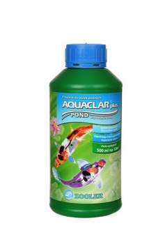AQUACLAR 500ml KLARUJE WODĘ ZWALCZA GLONY NA 10m3
