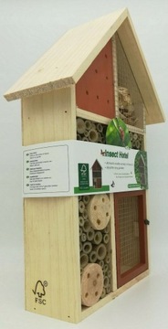 Деревянный домик для насекомых 26х10,5х37,5