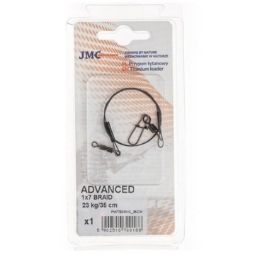 JMC PRZYPON ADVANCED 1X7 BRAID 23KG 35CM