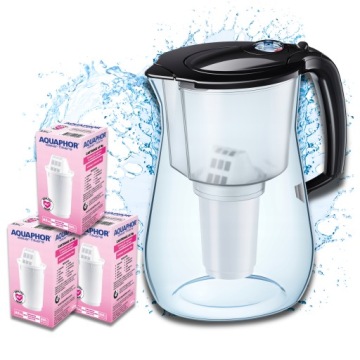 Filtrační konvice na vodu Aquaphor Provence 4,2 l 3 náplně A5 Mg2+ součástí balení