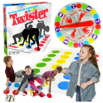ТВИСТЕР НАСТОЛЬНАЯ ИГРА СЕМЕЙНАЯ АРКАДА СОЦИАЛЬНАЯ БОЛЬШАЯ ВЕЧЕРИНКА КОВРИК