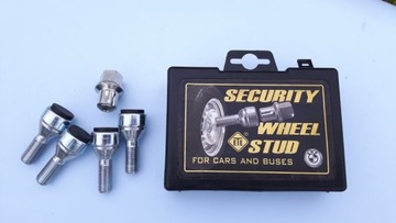 Zestaw śrub zabezpieczających 12x1,5x27 Opel Renault Ford 122