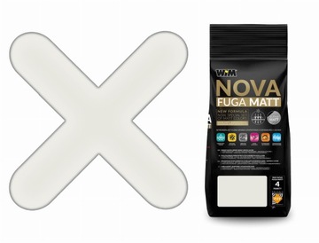 FUGA cementowa NOVA MATT elastyczna KREMOWY 2 kg