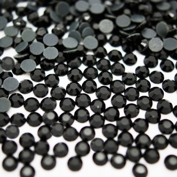 Termo Dżety Cyrkonie Kryształki Czarny 5mm 500 sztuk
