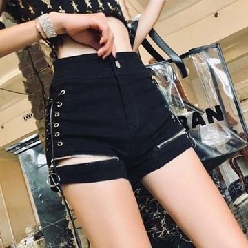 Sexy Skinny Denim Shorts for Women 2023 Summer Kor