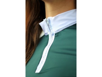 KOSZULA KONKURSOWA BASIC Z DŁUGIM RĘKAWEM IMPERIAL EMERALD R.34