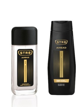 STR8 AHEAD ZESTAW 2cz DEO DNS 85ml + ŻEL 400ml