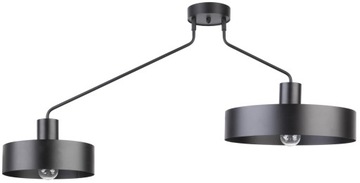 Designerski Nowoczesny SIGMA JUMBO 2 CZARNY plafon LED