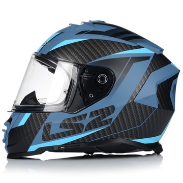 МОТОЦИКЛЬНЫЙ ШЛЕМ LS2 FF800 STORM II RACER + PINLOCK + BLENDA ECER 22.06