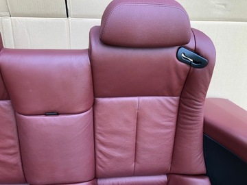 BMW E63 FOTEL KANAPA BOCZEK SKÓRA DAKOTA CHATEAU