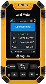 Ręczny odbiornik GPS GNSS Land Meter do pomiaru