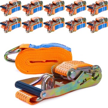 10x pas transportowy z napinaczem 8M/50mm/5T