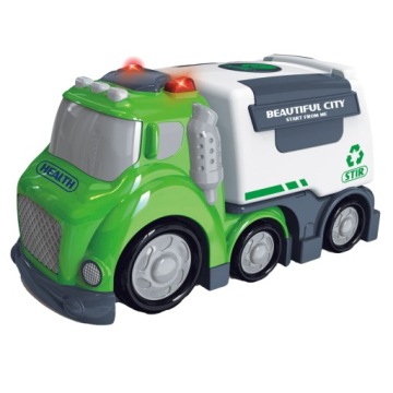 Сміттєвоз CITY TRUCK Ефекти Звукові і Світлові Гра Для Дітей WOOPIE