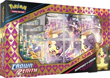 POKEMON TCG CROWN ZENITH MORPEKO V-UNION ПРЕМИУМ КОЛЛЕКЦИЯ ИГРОВЫХ МАТОВ