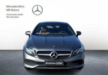Mercedes Klasa E W213 Cabrio 2.0 200 184KM 2017 Mercedes-Benz Klasa E Salon PL Kamera Czujniki Burmester Pamiec foteli FV, zdjęcie 7