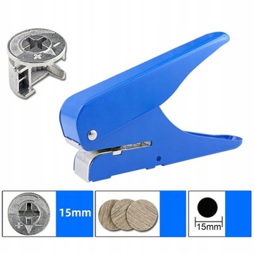 15mm okrągły dziurkacz metalowe rzemiosło