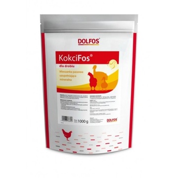 Kokcifos 500 g dla drobiu na kokcydioze