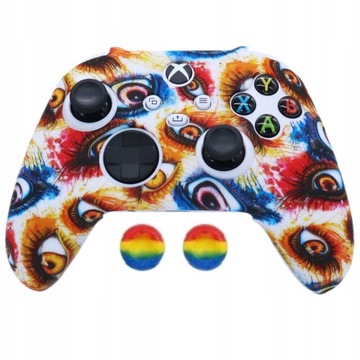 ETUI SILIKON OSŁONA PADA XBOX SERIES X S +2 GRIPY
