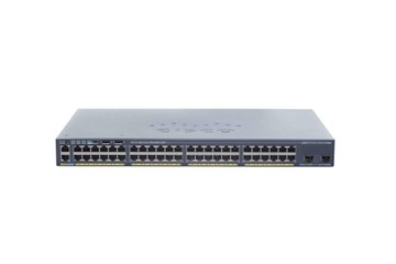 WS-C2960X-48FPD-L 48x1GE RJ45 PoE+ 740W 2x10G SFP+ LAN Base L2 Cisco 2960-X