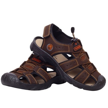 СПОРТИВНЫЕ САНДАЛИИ МУЖСКИЕ ЗАКРЫТЫЕ, РЕГУЛИРУЕМЫЕ НА ЗАВИСКЕ