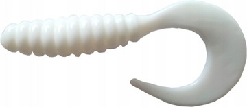 MANNS TWISTER M037 55mm W biały 20 sztuk przynęta