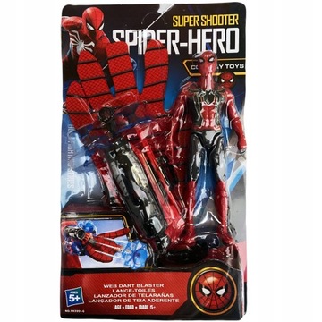 ФИГУРКА СТРЕЛЯЮЩЕГО САЧКА ПЕРЧАТОЧНЫЙ ЧЕЛОВЕК-ПАУК