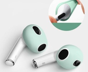 СИЛИКОНОВЫЕ НАКЛАДКИ, РЕЗИНЫ, ВСТАВКИ ДЛЯ НАУШНИКОВ APPLE AIRPODS 3