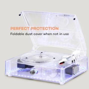 Проигрыватель проигрывателя Auna 10035573 ClearTech BT