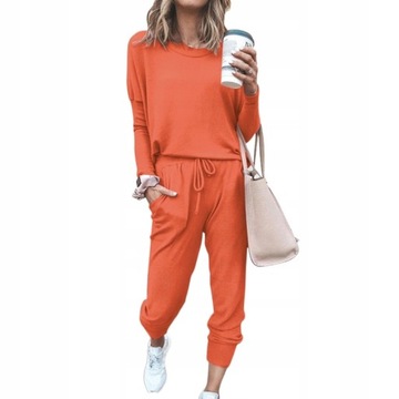 DRES DAMSKI DWUCZĘŚCIOWY KOMPLET DRESOWY S-3XL
