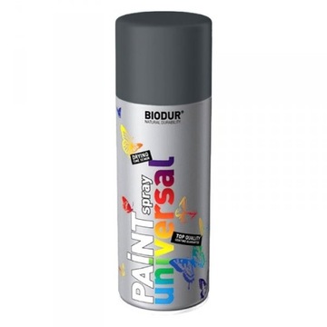 BIODUR 400 ML RAL 7016 SZARY ANTRACYT MAT